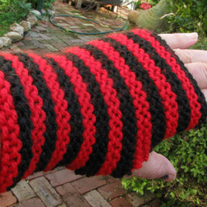 Red & Black Gloves
