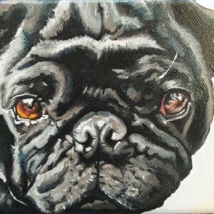 Bridgey's Dog Painting